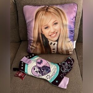 Vintage Hannah Montana Pillow and Stocking